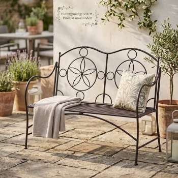 Nostalgischer Charme für Ihre Wohlfühloase – Romantische Gartenbank „Cielo“