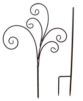 Rankstab mit eleganten Schwüngen: Der 