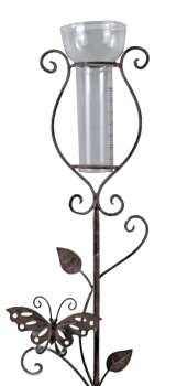 Regenmesser Schmetterling – Stilvolle Niederschlagsmessung für Ihren Garten