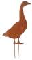 Preview: Metall-Gänse im Rostlook – Charmante Gartenstecker für Frühling & Sommer