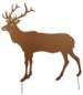 Preview: Imposanter Beetstecker Hirsch braun ca. 86 cm - Gartendekoration