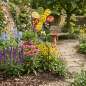Preview: Fröhlicher, bunter Gartenstecker Blume Sunshine ca. 130 cm - Gartendekoration