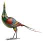 Preview: Atemberaubender Papagei grün ca. 48 cm - Dekofigur