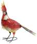 Preview: Atemberaubender Papagei rot ca. 43 cm - Dekofigur
