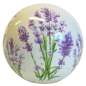 Preview: 4er Set Wundervolle Dekokugel Lavendel groß ca. 10 cm - Teichdekoration