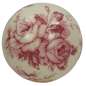 Preview: 4er Set Romantische Dekokugel Rose groß ca. 10 cm - Teichdekoration