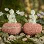 Preview: 2er Set Lieblicher Engel Herzdose ca. 13 cm - Dekoration