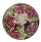 Preview: 4er Set Romantische Dekokugel Rose klein ca. 6 cm - Teichdekoration