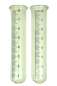 Preview: 2er Set Garten Ersatzglas für Regenmesser ca. Ø 4,5 cm x 22 cm