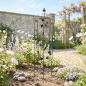 Preview: Halbrundes Rankgitter Amelia ca. 148 cm - Gartendekoration