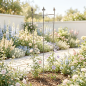 Preview: Halbrundes Rankgitter Marta ca. 148 cm - Gartendekoration