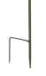 Preview: Charmantes Windrad mit antik grünem Rotor ca. 132 cm - Gartendekoration