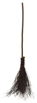 Natürlicher handgefertigter Reisigbesen ca. 160 cm - Gartendekoration