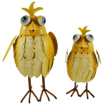 2er Set Liebenswertes Vogelpaar Ella & Emil - Dekofigur