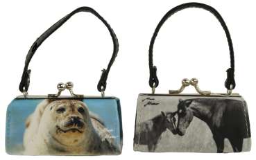 2er Set Liebliche Geldtasche Pferd & Robbe