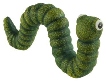 4er Set Putzige Raupe Xaver ca. 6 cm - Dekofigur