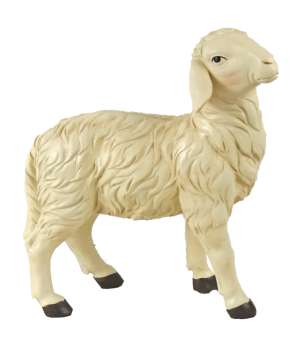 Preview: Schaffigur – Charmantes Naturdekor für Ihr Zuhause