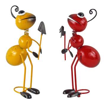 Preview: Belebe deinen Garten: Charmantes 2er-Set Gartenstecker 