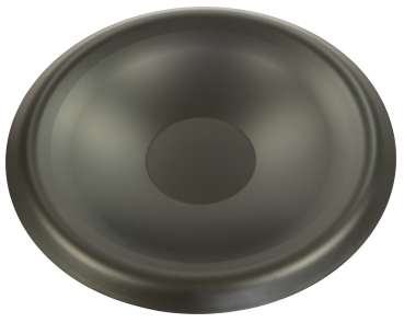 Preview: Pflanzschale schwarz aus Metall - Gartendekoration