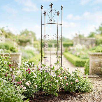 Halbrundes Rankgitter Jesolo für Garten!