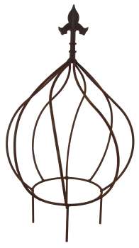 Preview: Rankhilfe in kunstvoller Zwiebelform