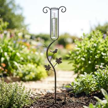 Bezaubernder Regenmesser Toskana ca. 133 cm - Gartendekoration