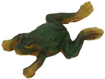 4er Set Goldiges Schwimmtier Frosch klein ca. 2,5 cm - Teichdekoration
