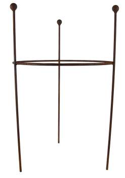 Preview: Staudenring in Rostoptik – natürliche Eleganz für Ihr Gartenbeet