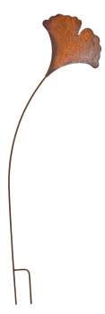 Zauberhafter Beetstecker Ginkgoblatt ca. 100 cm - Gartendekoration
