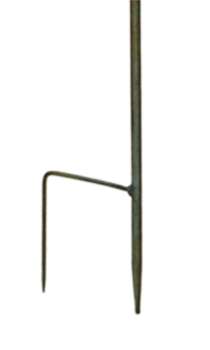 Charmantes Windrad mit antik grünem Rotor ca. 132 cm - Gartendekoration