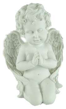 Lieblicher Engel betend klein ca. 20 cm - Dekoration