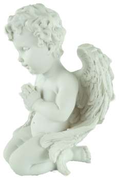Lieblicher Engel betend klein ca. 20 cm - Dekoration