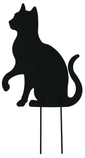 2er Set Bezaubernder Beetstecker Katze - Gartendekoration