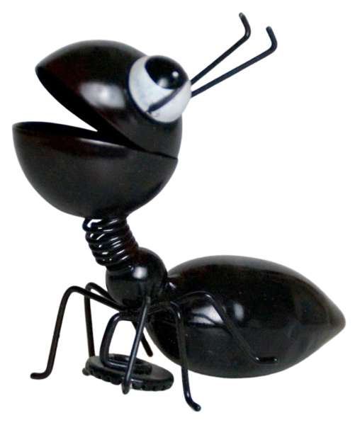 2er Set Süße Magnet Ameisen schwarz ca. 9 cm - Dekofigur