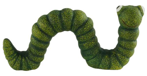4er Set Putzige Raupe Xaver ca. 6 cm - Dekofigur