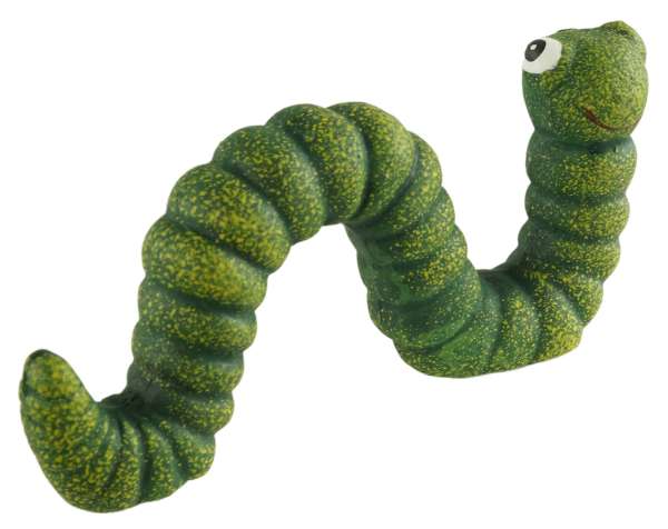 4er Set Putzige Raupe Xaver ca. 6 cm - Dekofigur
