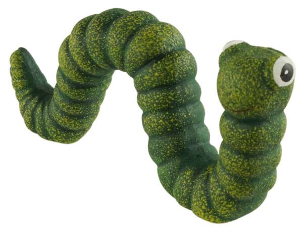4er Set Putzige Raupe Xaver ca. 6 cm - Dekofigur