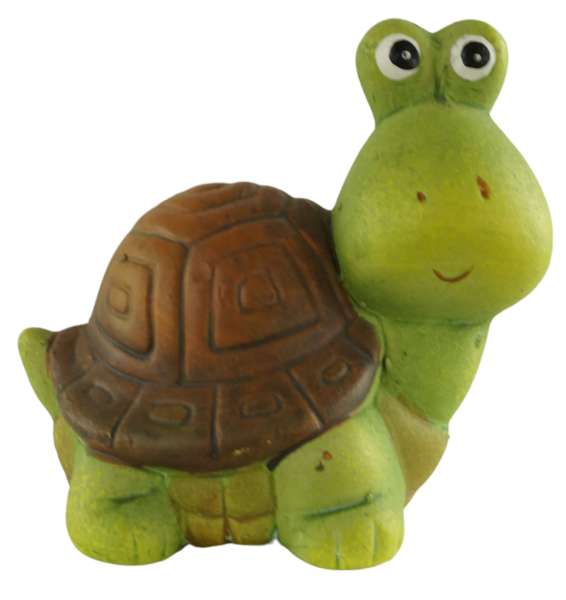2er Set Niedliche Schnecke und Schildkröte ca. 8,5 cm - Dekofigur