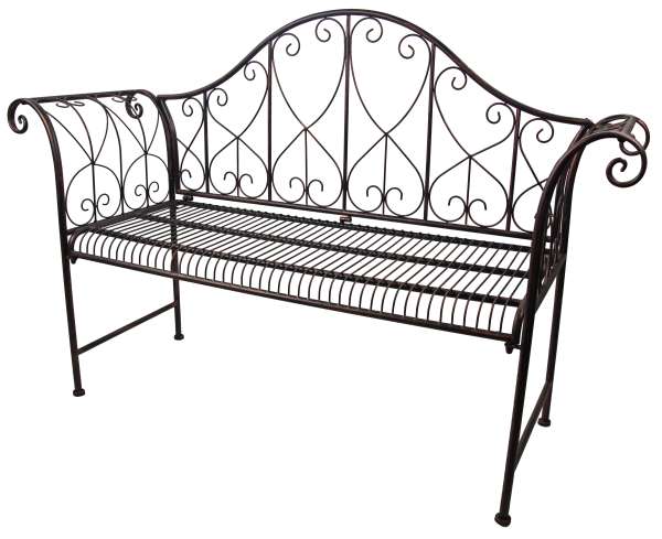 Elegante Gartenbank Eliza aus Metall – stilvoller Komfort für deinen Außenbereich