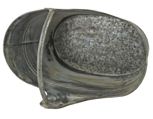 Vintage Metalleimer/ Pflanzeimer im rustikalen Landhausstil – vielseitig & dekorativ