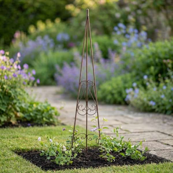Elegante Gartenpyramide „Klassik“ – Die stilvolle Rankhilfe für Ihre Grüne Oase