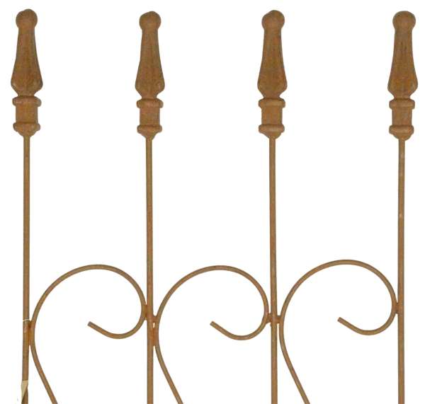 Gerade Rankhilfe Palermo ca. 120 cm   hoch aus Metall