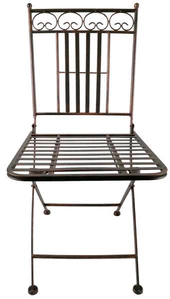 Wunderhübsches Tischset Culta aus Metall klappbar 3-tlg. - Gartenmöbel Sitzgarnitur